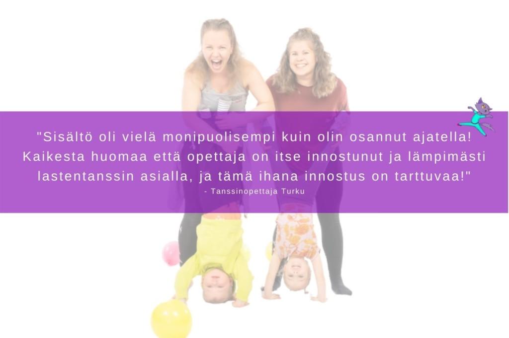 Kiddiejam osallistujan palaute