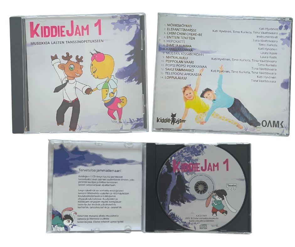 kiddiejam 1 cd-levy